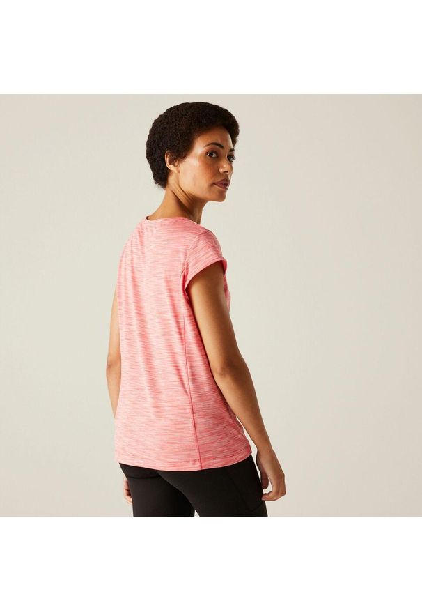 Regatta - Hyperdimension II damska koszulka. Kolor: różowy. Sport: turystyka piesza