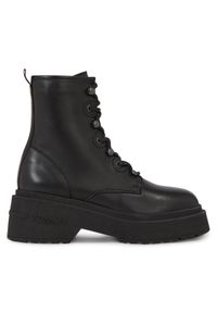 Tommy Jeans Botki Tjw Lace Up Boot Chunky EN0EN02404 Czarny. Kolor: czarny #1