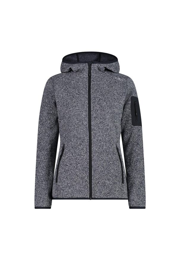 Bluza damska turystyczna CMP 3H19826. Kolor: niebieski. Materiał: polar. Sport: turystyka piesza