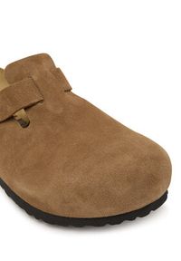 Birkenstock Klapki Boston 1032813 Brązowy. Kolor: brązowy. Materiał: zamsz, skóra #5