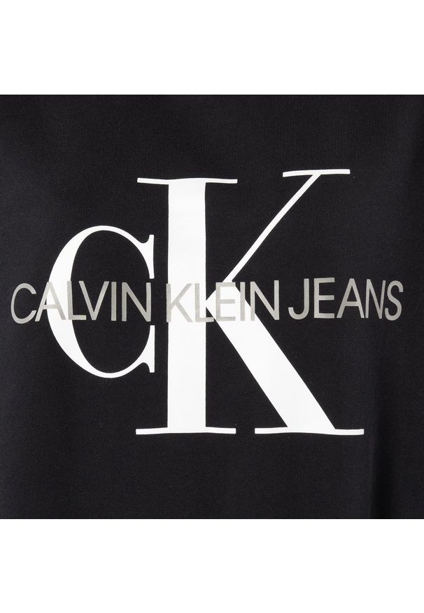 Bluza damska Calvin Klein Core Monogram Logo (J20J207877-099). Okazja: na spotkanie biznesowe. Kolor: czarny. Wzór: nadruk. Styl: biznesowy