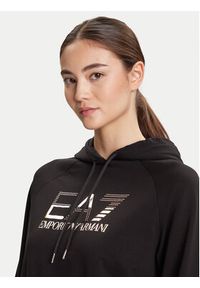 EA7 Emporio Armani Dres 7W000687 AF12502 UC001 Czarny Regular Fit. Kolor: czarny. Materiał: bawełna #4