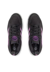 Adidas - adidas Buty CourtFlash W GW6263 Czarny. Kolor: czarny. Materiał: materiał #4