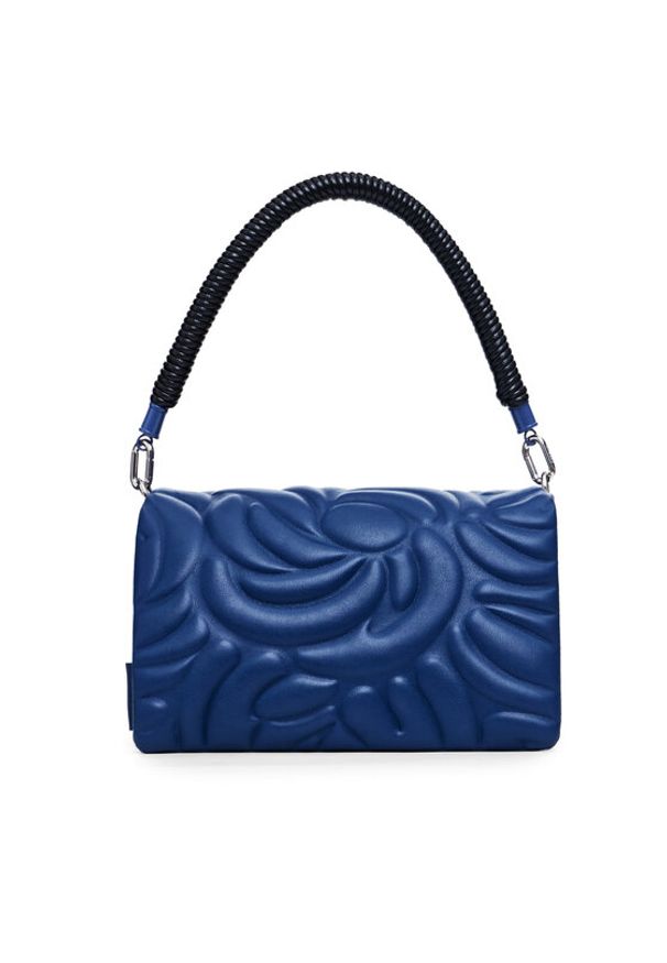 Desigual Torebka 24WAXP10 Granatowy. Kolor: niebieski. Materiał: skórzane