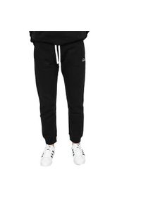Spodnie treningowe damskie Champion Rib Cuff Pants. Kolor: czarny. Materiał: dresówka