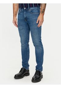 TOMMY HILFIGER - Tommy Hilfiger Jeansy Bleecker MW0MW35718 Niebieski Slim Fit. Kolor: niebieski