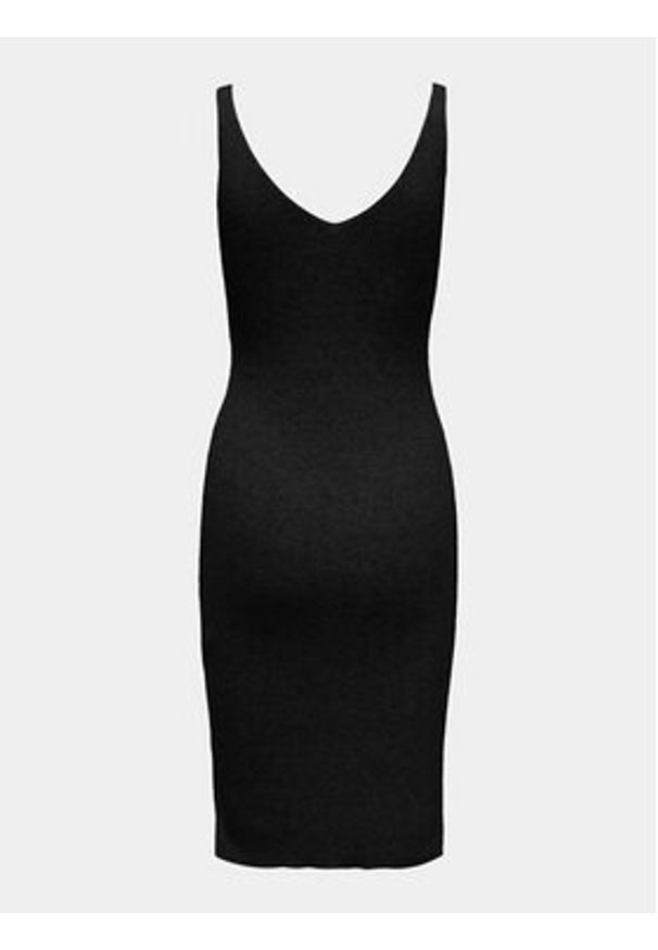 only - ONLY Sukienka letnia Lina 15286410 Czarny Slim Fit. Kolor: czarny. Materiał: syntetyk. Sezon: lato