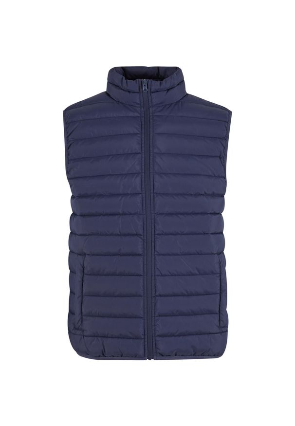 Podstawowa kamizelka puchowa Urban Classics. Kolor: niebieski. Materiał: puch. Długość rękawa: bez rękawów. Styl: elegancki