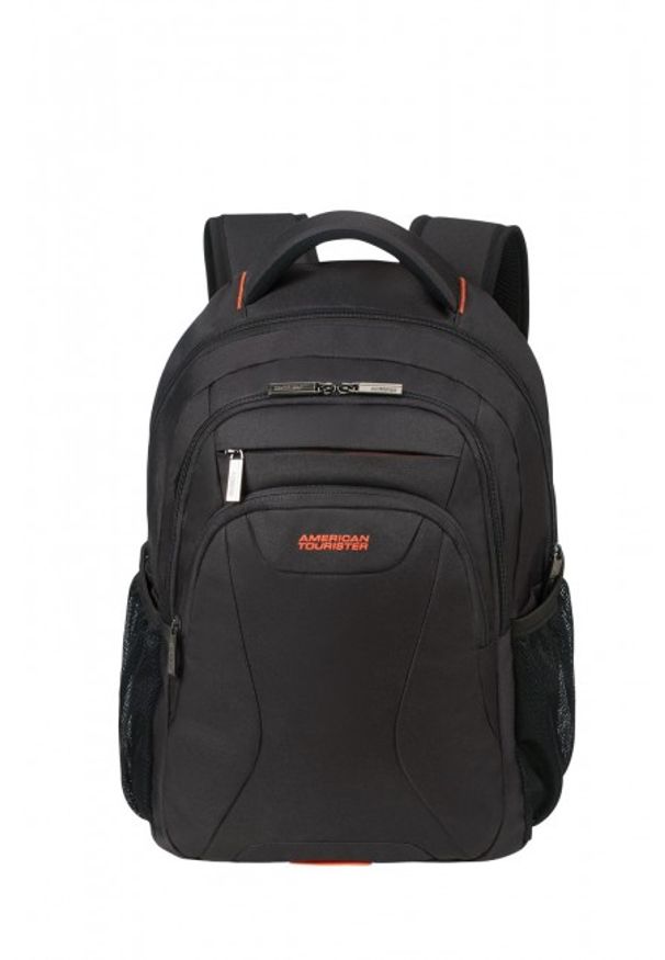 Samsonite 88529 1070 American Tourister At Work 15.6" czarny/pomarańczowy. Kolor: pomarańczowy, czarny, wielokolorowy. Styl: biznesowy, casual