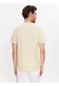 Casual Friday T-Shirt 20504283 Żółty Regular Fit. Okazja: na co dzień. Kolor: żółty. Materiał: bawełna. Styl: casual
