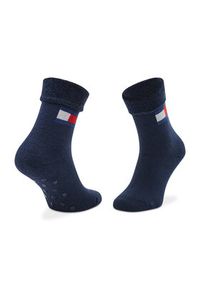 TOMMY HILFIGER - Tommy Hilfiger Skarpety długie 701220271 Granatowy. Kolor: niebieski. Materiał: materiał