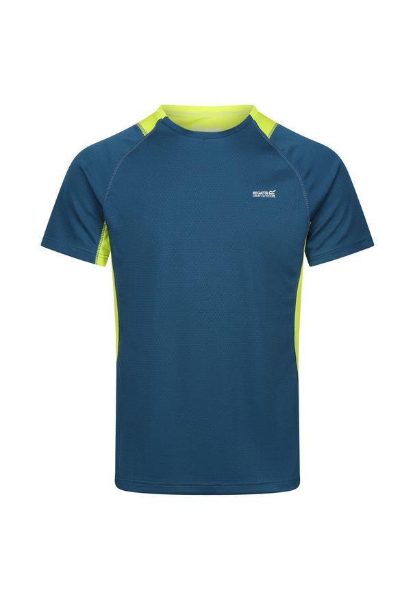Regatta - T-shirt Męski Virda IV. Kolor: żółty, wielokolorowy, niebieski, zielony