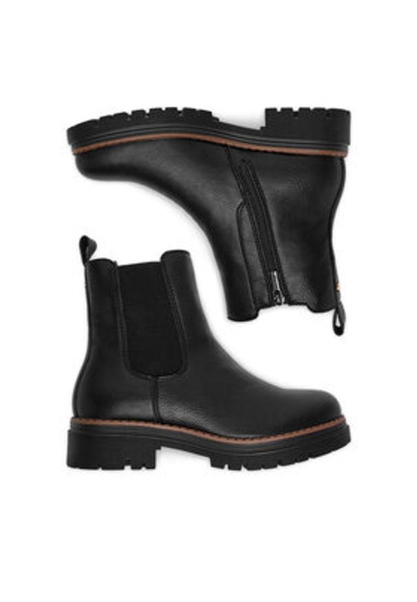 Clara Barson Botki CEO-WS6382-02 Czarny. Kolor: czarny. Materiał: syntetyk, materiał