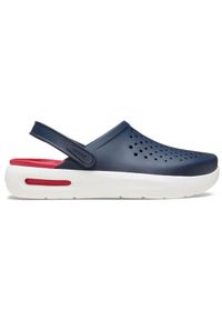 Sandały klapki męskie Crocs INMOTION CLOG. Kolor: czerwony, niebieski, wielokolorowy, biały #1