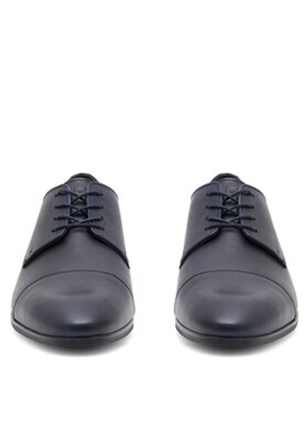 Lasocki Półbuty BRYAN-31 MI08 Granatowy. Kolor: niebieski. Materiał: skóra