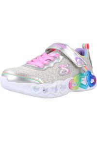 skechers - Tenisówki Skechers Model 303751l Kolor Szary. Kolor: szary. Materiał: syntetyk, tkanina. Model: Skechers Sport. Sport: turystyka piesza