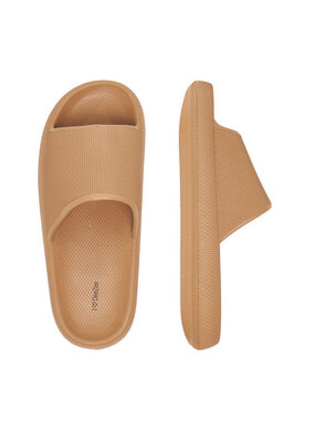 DeeZee Klapki CT0626-4 Beżowy. Kolor: beżowy. Materiał: syntetyk