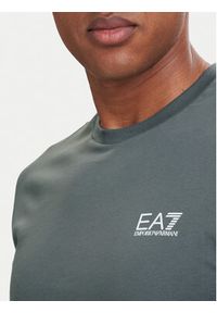 EA7 Emporio Armani T-Shirt 8NPT25 PJVPZ U8085 Szary Regular Fit. Kolor: szary. Materiał: bawełna #5