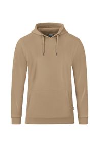 Bluza z kapturem Jako Organic. Okazja: do pracy. Typ kołnierza: kaptur. Kolor: beżowy #1