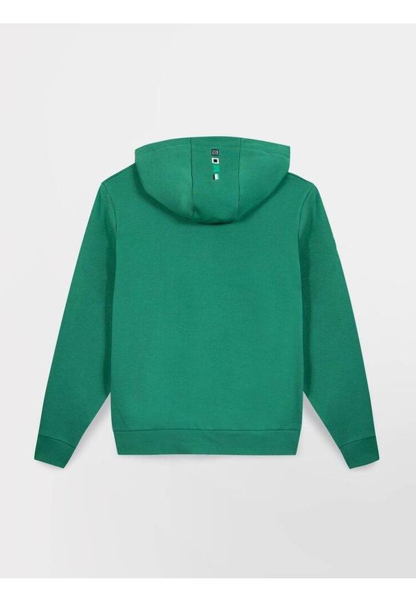 Bluza męska z kapturem TBS Gianizip. Typ kołnierza: kaptur. Kolor: zielony