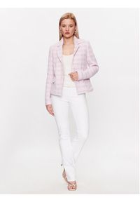 Marc Aurel Marynarka 3811 1011 24628 Fioletowy Regular Fit. Kolor: fioletowy. Materiał: bawełna