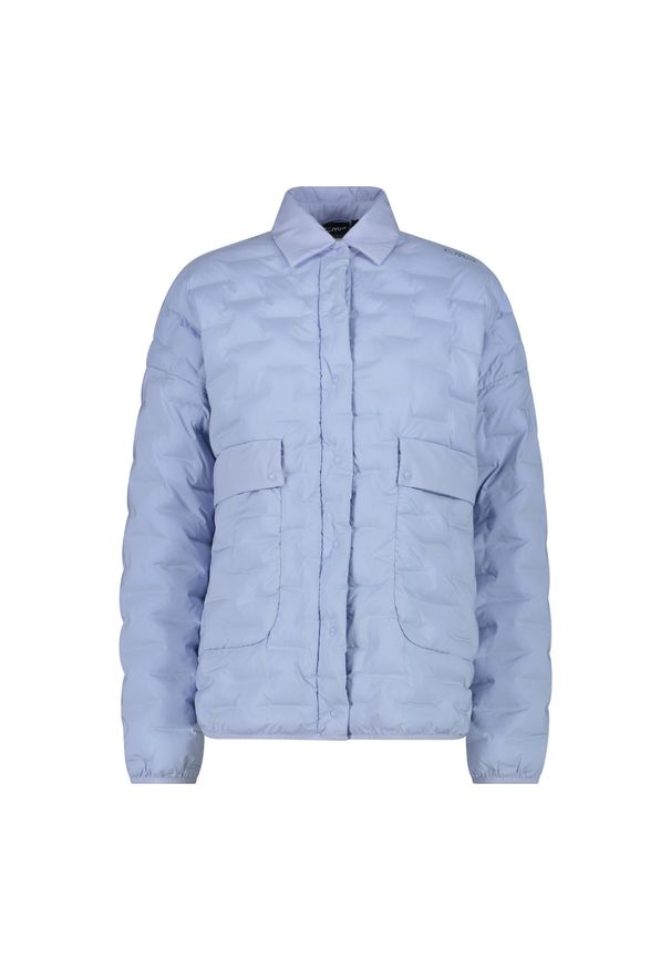 Damska kurtka puchowa CMP. Kolor: fioletowy. Materiał: puch. Sezon: zima. Sport: narciarstwo