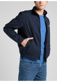 Lee - LEE HARRINGTON JACKET MĘSKA KURTKA PRZEJŚCIOWA LOGO NAVY L86VPB35 112145635