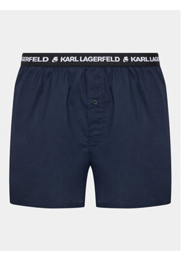 Karl Lagerfeld - KARL LAGERFELD Komplet 3 par bokserek Woven 221M2134 Kolorowy. Materiał: bawełna. Wzór: kolorowy