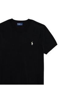 Polo Ralph Lauren T-Shirt 211971872005 Czarny Slim Fit. Typ kołnierza: polo. Kolor: czarny. Materiał: bawełna #5