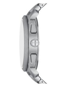 Fossil Zegarek Machine FS6095 Srebrny. Kolor: srebrny #4