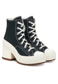 Converse Trzewiki Chuck 70 De Luxe Heel A05347C Czarny. Kolor: czarny. Materiał: materiał #3