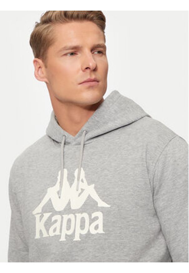 Kappa Bluza Malmo 3 Auth Kontemporary 341M43W Szary Regular Fit. Kolor: szary. Materiał: bawełna
