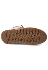 Żółte Trzewiki Artiker Ocieplane Obuwie Damskie. Okazja: na co dzień. Zapięcie: sznurówki. Kolor: żółty. Materiał: skóra. Sezon: zima, jesień. Styl: casual, klasyczny #5