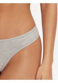 Calvin Klein Underwear Komplet 5 par stringów Thong 5Pk 000QD5250E Kolorowy. Materiał: bawełna. Wzór: kolorowy #5