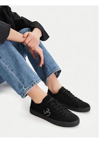 Eva Minge Sneakersy EO-ELLA-WSDR13670-1 Czarny. Kolor: czarny. Materiał: materiał #9