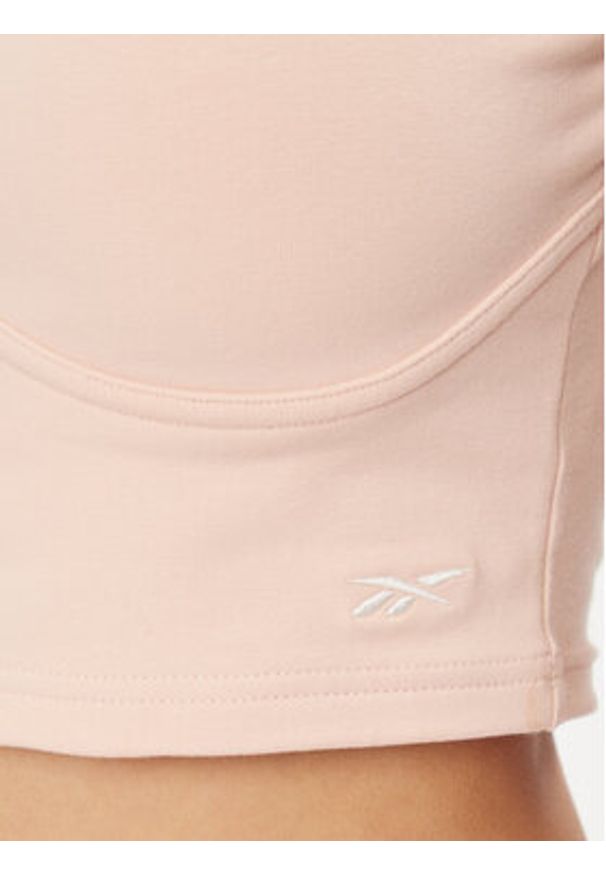 Reebok T-Shirt Essentials IL4644 Różowy Regular Fit. Kolor: różowy. Materiał: bawełna
