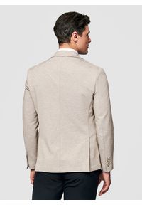 Pako Lorente - PAKO LORENTE - Jasnobrązowa dzianinowa marynarka męska. Kolor: brązowy. Materiał: dzianina #6