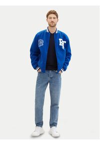 Tom Tailor Sweter 1038427 Granatowy Regular Fit. Kolor: niebieski. Materiał: bawełna #2