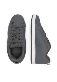 DC Shoes Sneakersy COURT GRAFFIK 300529-GBW Szary. Kolor: szary. Materiał: skóra #4