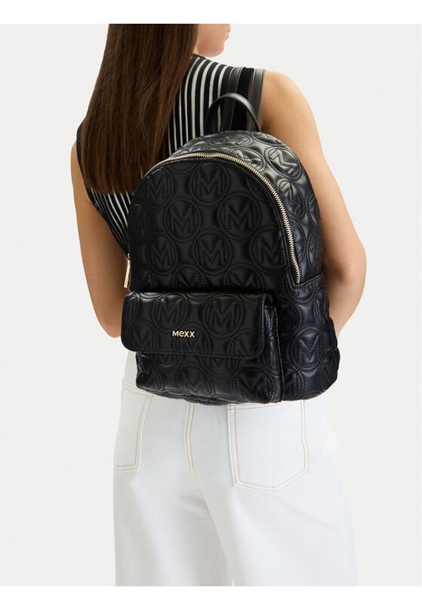 MEXX Plecak CEO-MEXX-AJ-003-09 Czarny. Kolor: czarny. Materiał: materiał