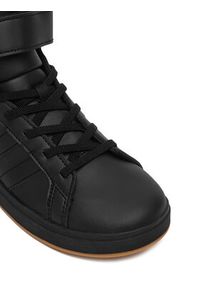 Adidas - adidas Sneakersy Grand Court Mid K JR0804 Czarny. Kolor: czarny. Materiał: skóra #6