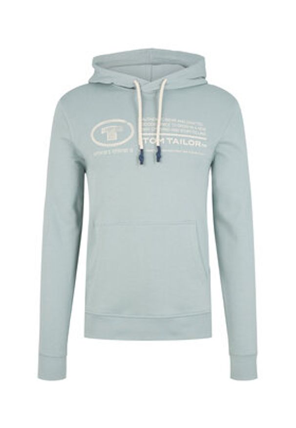 Tom Tailor Bluza 1035531 Błękitny. Kolor: niebieski. Materiał: bawełna