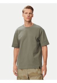G-Star RAW - G-Star Raw T-Shirt GS-01 D29291-D709 Szary ciemny Regular Fit. Kolor: szary. Materiał: bawełna #1