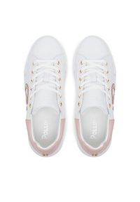 Pollini Sneakersy SA15184G0MXF113A Biały. Kolor: biały. Materiał: skóra #3