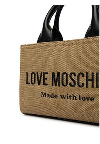 Love Moschino - LOVE MOSCHINO Torebka JC4226PP0OKB190A Beżowy. Kolor: beżowy #5
