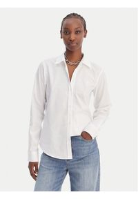 Hugo - HUGO Koszula Essential 50552832 Biały Regular Fit. Kolor: biały. Materiał: bawełna #1