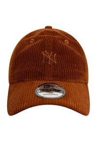 New Era - Czapka z daszkiem męska 9FORTY New York Yankees MLB Cord Cap. Kolor: brązowy. Materiał: bawełna, wiskoza, lyocell, elastan #2