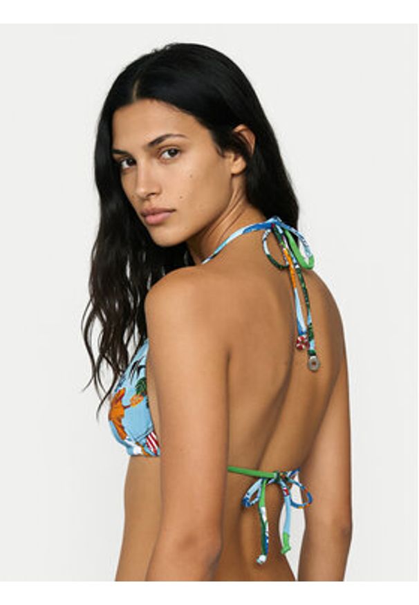 Seafolly Góra od bikini Viva Vacation 31377-302 Kolorowy. Materiał: syntetyk. Wzór: kolorowy