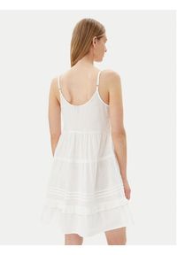 Vero Moda Sukienka letnia Pretty 10325236 Biały Regular Fit. Kolor: biały. Materiał: bawełna. Sezon: lato #5