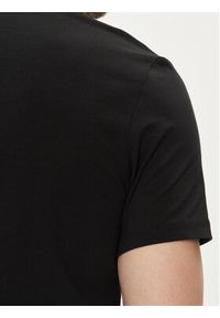 Guess T-Shirt U97M01 KCD31 Czarny Slim Fit. Kolor: czarny. Materiał: bawełna